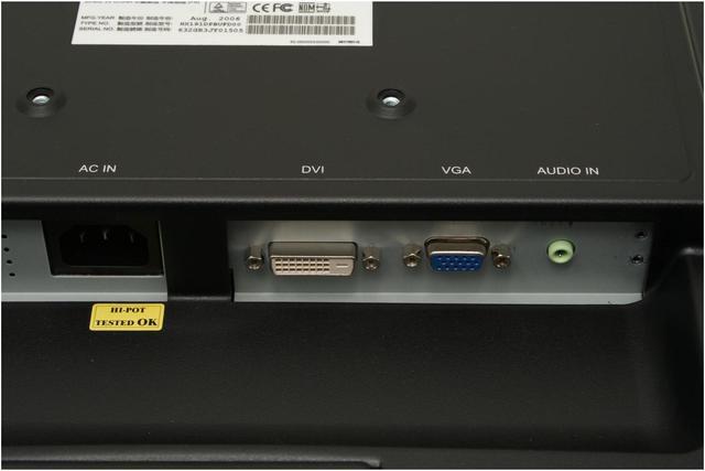 Alt view image 8 of 11 - Hanns-G 19" Active Matrix, TFT LCD SXGA LCD Monitor 5 ms D-Sub, DVI-D HX-191DPB