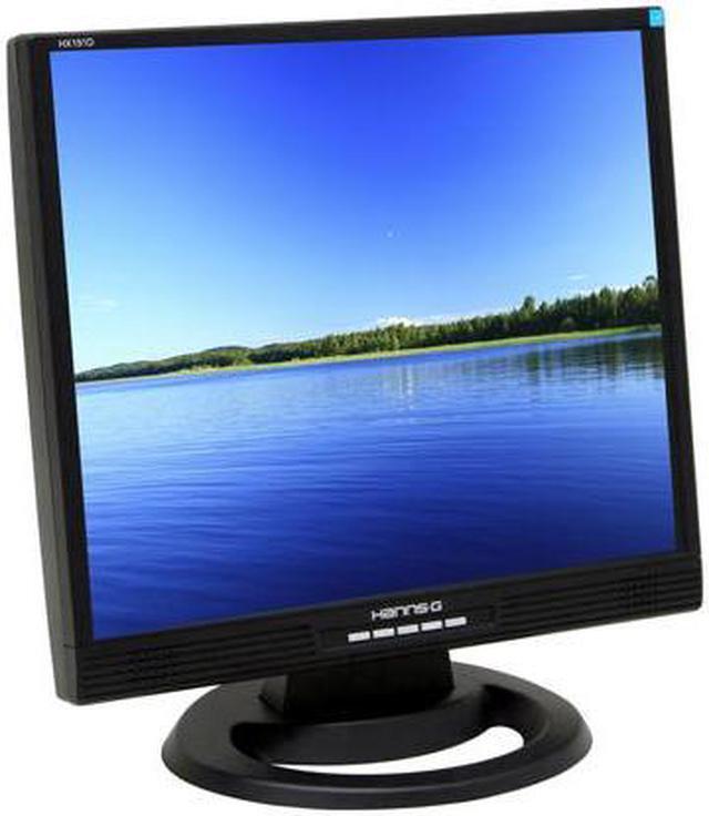 Alt view image 3 of 11 - Hanns-G 19" Active Matrix, TFT LCD SXGA LCD Monitor 5 ms D-Sub, DVI-D HX-191DPB