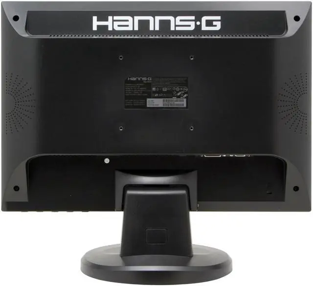 Alt view image 5 of 10 - Hanns-G 19" Active Matrix, TFT LCD WXGA+ LCD Monitor 2 ms D-Sub, DVI-D HG-191RPB