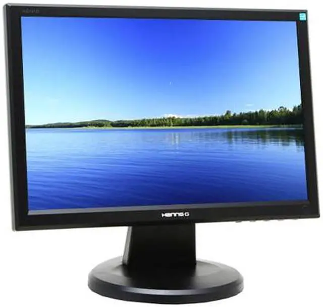 Alt view image 3 of 10 - Hanns-G 19" Active Matrix, TFT LCD WXGA+ LCD Monitor 2 ms D-Sub, DVI-D HG-191RPB