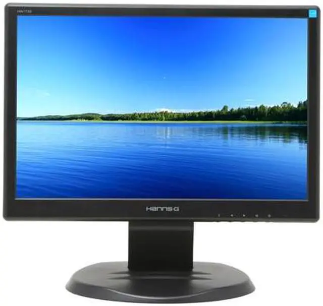 Alt view image 2 of 11 - Hanns-G 17" Active Matrix, TFT LCD WXGA+ LCD Monitor 8 ms D-Sub, DVI-D HW-173DBB