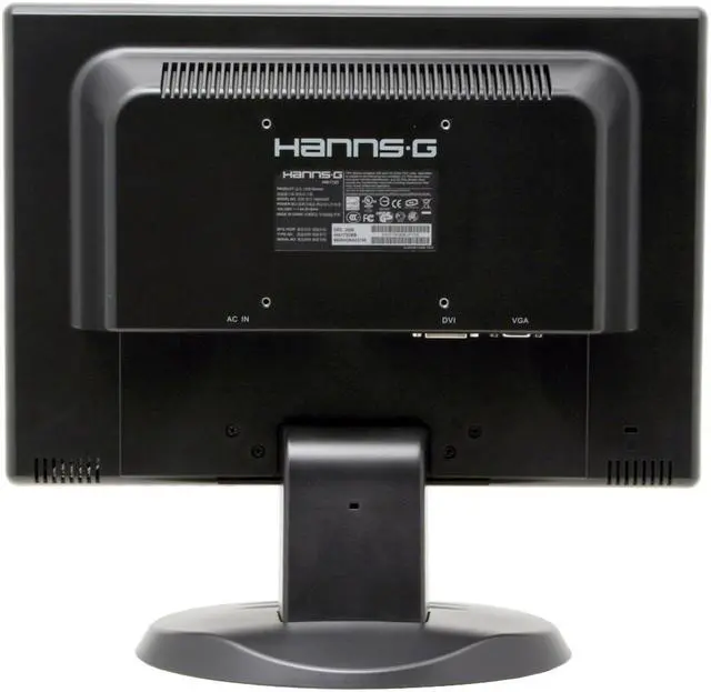 Alt view image 5 of 11 - Hanns-G 17" Active Matrix, TFT LCD WXGA+ LCD Monitor 8 ms D-Sub, DVI-D HW-173DBB