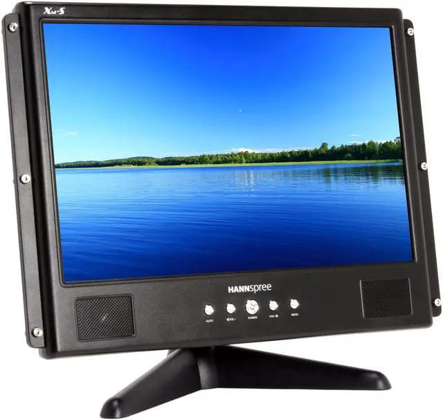 Alt view image 3 of 12 - Hanns·G Newyork Black 19" 5ms DVI Widescreen LCD Monitor  w/ height adjustment 350 cd/m2 700:1 Built in Speakers