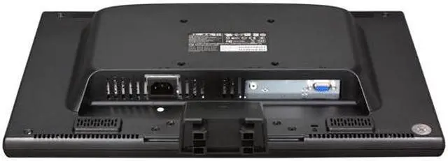 Alt view image 7 of 8 - Hanns-G HW-191APB Black 19" 5ms  Widescreen LCD Monitor 300 cd/m2 700:1 Built-in Speakers