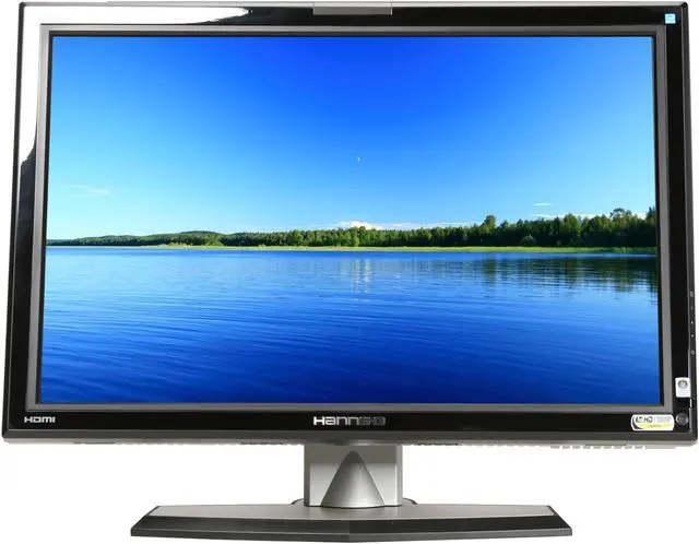 Alt view image 2 of 9 - Hanns·G HG-281DPB Black 28" 3ms  Widescreen LCD HDMI Monitor 500 cd/m2 800:1 Built-in Speakers