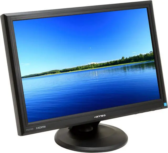 Alt view image 3 of 12 - Hanns-G 21.6" LCD Monitor 5 ms D-Sub, HDMI HG-216DPB