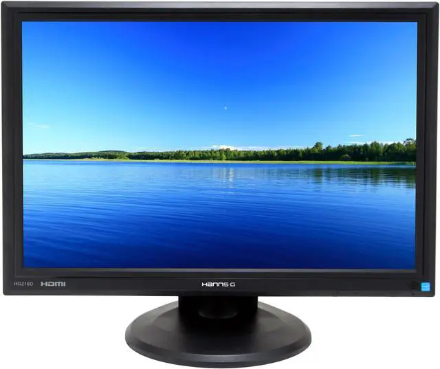 Alt view image 2 of 12 - Hanns-G 21.6" LCD Monitor 5 ms D-Sub, HDMI HG-216DPB