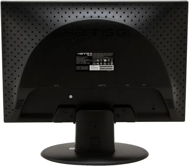 Alt view image 6 of 14 - Hanns·G HB-191DPB Black 19" 5ms DVI Widescreen LCD Monitor 300 cd/m2  2400:1(DCR)  Built in Speakers
