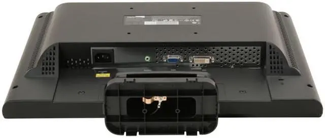 Alt view image 7 of 8 - Hanns·G JW-197DPB Black 19" 5ms Widescreen LCD Monitor 300 cd/m2 700:1(DCR 2400:1) Built in Speakers