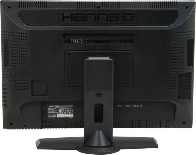 Alt view image 5 of 12 - Hanns-G 27.5" Active Matrix, TFT LCD WUXGA LCD Monitor with Height Adjustment 3ms with X-Celerate Technology D-Sub, HDMI HG-281DJB