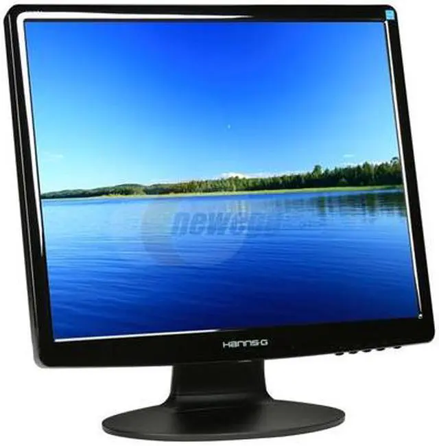 Alt view image 3 of 8 - Hanns·G HH-191DPB Black 19" 5ms LCD Monitor 300 cd/m2 DC 15000:1(1000:1) Built in Speakers w/ HDCP Support
