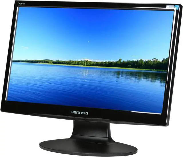 Main image of Hanns-G HH-181APB Black 18.5" 5ms  Widescreen LCD Monitor 250 cd/m2 DC 10000:1(1000:1) Built-in Speakers