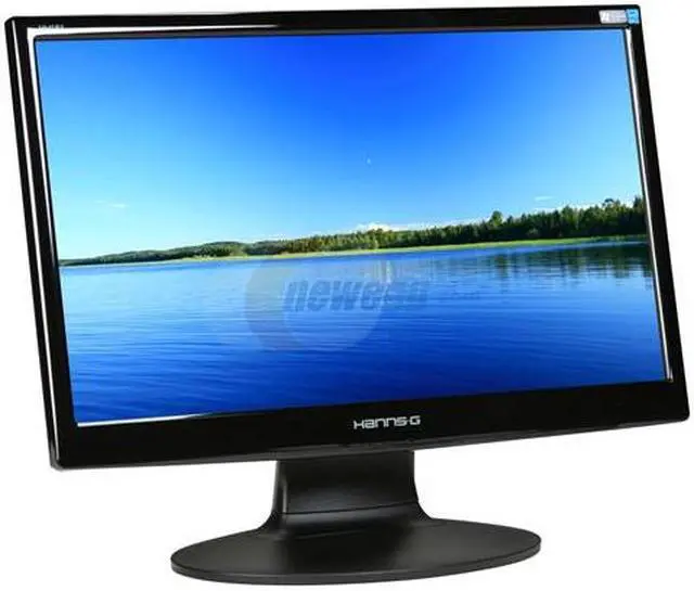 Alt view image 3 of 8 - Hanns-G HH-181APB Black 18.5" 5ms  Widescreen LCD Monitor 250 cd/m2 DC 10000:1(1000:1) Built-in Speakers