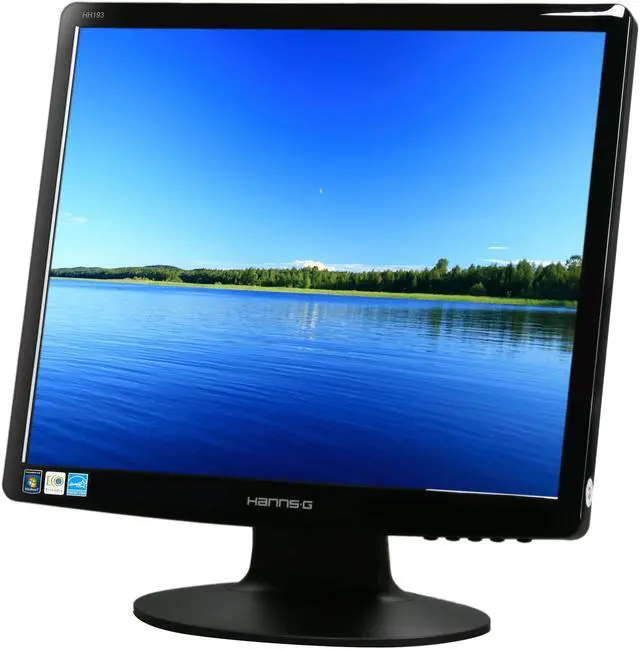 Main image of Hanns-G HH193DPB Black 19" 5ms   LCD Monitor 250 cd/m2 X-Contrast 15,000:1 (1000:1) Built-in Speakers