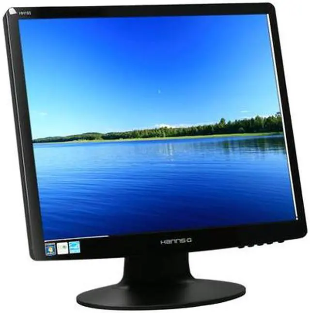Alt view image 3 of 8 - Hanns-G HH193DPB Black 19" 5ms   LCD Monitor 250 cd/m2 X-Contrast 15,000:1 (1000:1) Built-in Speakers