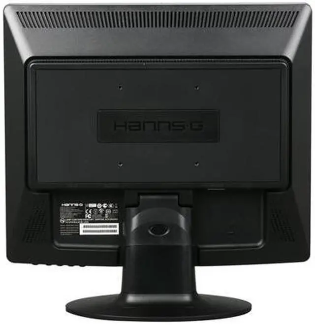 Alt view image 5 of 8 - Hanns-G HH193DPB Black 19" 5ms   LCD Monitor 250 cd/m2 X-Contrast 15,000:1 (1000:1) Built-in Speakers