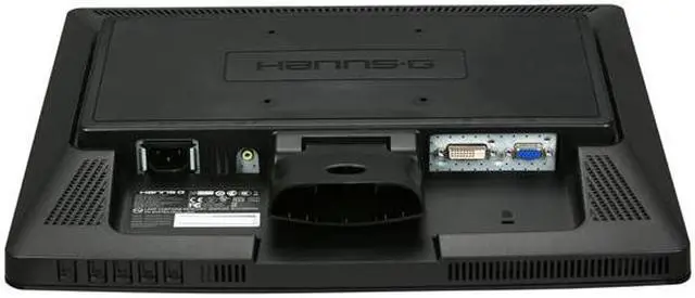 Alt view image 7 of 8 - Hanns-G HH193DPB Black 19" 5ms   LCD Monitor 250 cd/m2 X-Contrast 15,000:1 (1000:1) Built-in Speakers