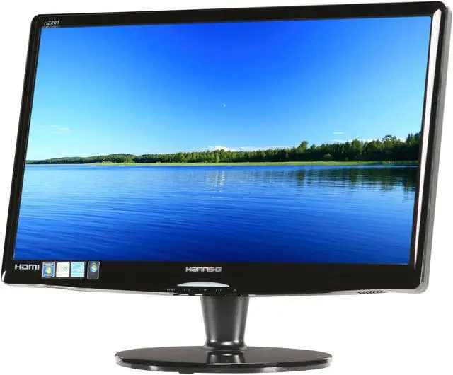 Main image of Hanns·G HZ201HPB Black 20" 5ms HDMI Widescreen LCD Monitor 250 cd/m2 X-Contrast 10000:1(1000:1) Built-in Speakers