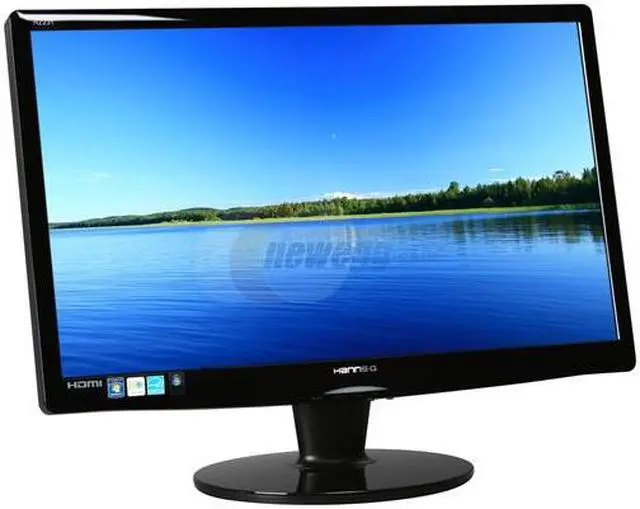 Alt view image 3 of 8 - Hanns-G 23" Active Matrix, TFT LCD LCD Monitor 5 ms D-Sub, DVI, HDMI HZ231HPB