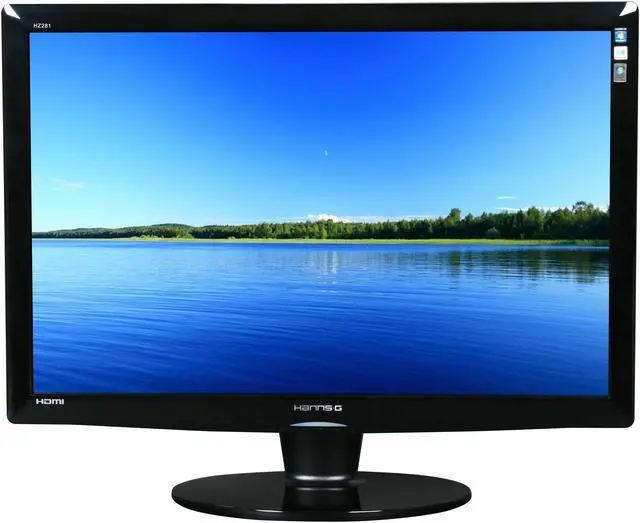 Alt view image 2 of 8 - Hanns-G HZ281HPB 27.5'' 3ms Full HD 1080P HDMI WideScreen LCD Monitor 400cd/m2  X-Contrast 15,000:1(800:1)Built-in Speakers