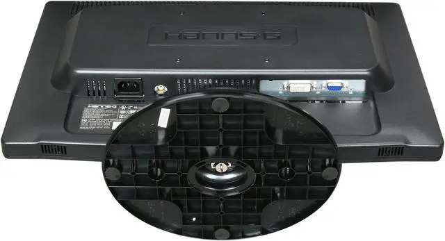 Alt view image 7 of 8 - Hanns·G HZ201DPB Black 20" 5ms WideScreen LCD Monitor w/Speakers 250 cd/m2 X-Contrast 15,000:1 (1,000:1)