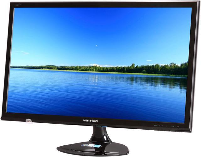 Main image of Hanns-G HL227DBB 21.5" LED monitor 5ms Full HD 250 cd/m2 X-Contrast 15,000,000:1