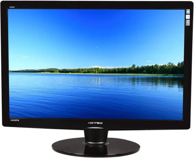 Alt view image 2 of 8 - Hanns-G 27.5" Active Matrix, TFT LCD WUXGA LCD Monitor 3ms X-Celerate OD D-Sub, DVI, HDMI HZ281HPB