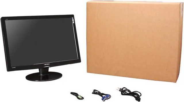 Alt view image 8 of 8 - Hanns-G 27.5" Active Matrix, TFT LCD WUXGA LCD Monitor 3ms X-Celerate OD D-Sub, DVI, HDMI HZ281HPB