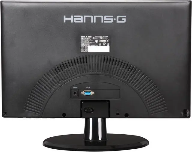 Alt view image 5 of 7 - Hanns-G HL193ABB Black 18.5" 5ms  LED Backlight Widescreen LCD Monitor 250 cd/m2 30,000,000:1