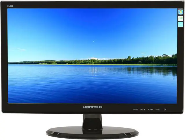 Alt view image 2 of 8 - Hanns-G 20" Active Matrix, TFT LCD LCD Monitor 5 ms D-Sub, DVI HL203DPB