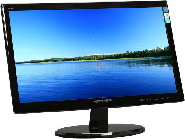Alt view image 3 of 8 - Hanns-G 20" Active Matrix, TFT LCD LCD Monitor 5 ms D-Sub, DVI HL203DPB