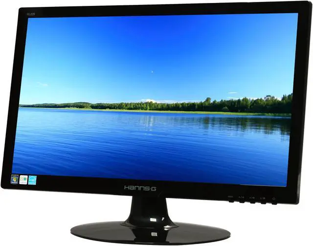 Main image of Hanns-G 21.5" LCD Monitor 5 ms DVI-I, D-Sub HL229DPB