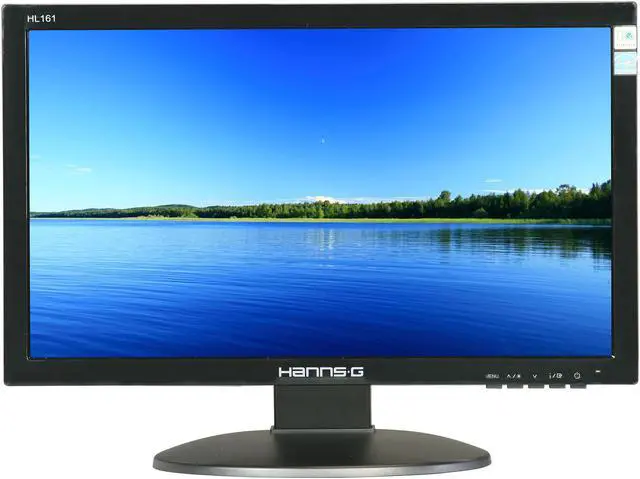 Alt view image 2 of 8 - Hanns-G 16" LCD Monitor 16 ms D-Sub HL161ABB