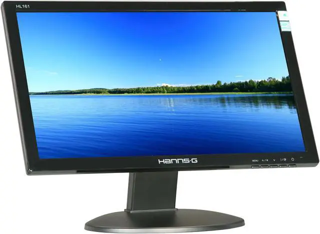 Alt view image 3 of 8 - Hanns-G 16" LCD Monitor 16 ms D-Sub HL161ABB