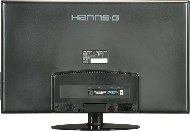 Alt view image 5 of 7 - Hanns-G 23.6" Active Matrix TFT LCD LCD Monitor 5 ms D-Sub, DVI-D HL248DPB