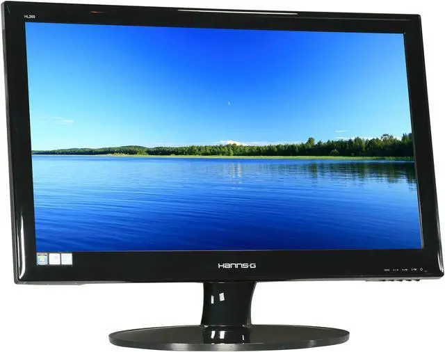 Alt view image 3 of 8 - Hanns-G 26" LCD Monitor 5 ms D-Sub, DVI-D HL269DPB