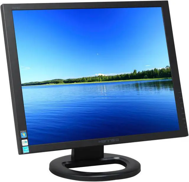 Alt view image 3 of 8 - Hanns-G 19" LCD Monitor 5 ms D-Sub, DVI HX193DPB