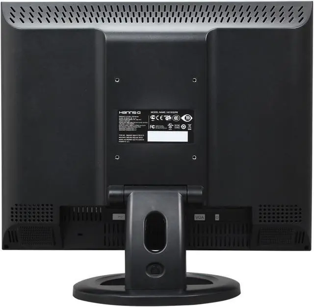 Alt view image 5 of 8 - Hanns-G 19" LCD Monitor 5 ms D-Sub, DVI HX193DPB