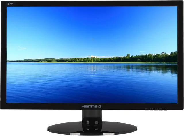 Alt view image 2 of 8 - Hanns-G 21.5" FHD LCD Monitor 5 ms D-Sub, DVI-D HE225DPB