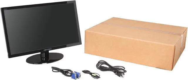 Alt view image 8 of 8 - Hanns-G 21.5" FHD LCD Monitor 5 ms D-Sub, DVI-D HE225DPB