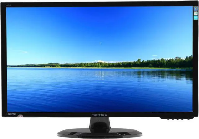 Alt view image 2 of 8 - Hanns-G 27" LCD Monitor 2 ms D-Sub, DVI, HDMI HL272HPB