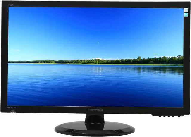 Alt view image 2 of 7 - Hanns-G 27" HD LCD Monitor (WLED) 2 ms D-Sub, DVI, HDMI HL273HPB