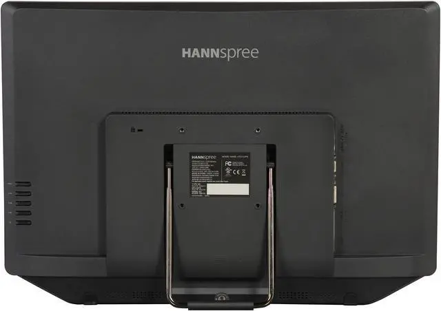 Alt view image 5 of 7 - Hanns-G HT231DPBU Black 23" Touchscreen Monitor Multi-Touch (10 points) 250 cd/m2 80000000:1 Built-in Speakers