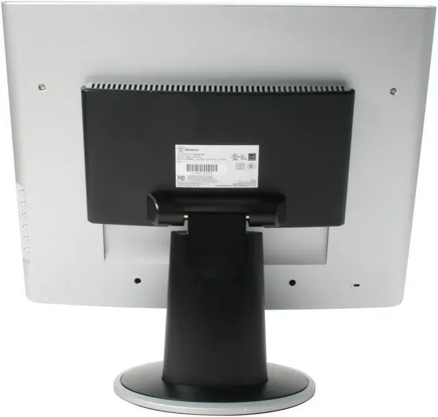 Alt view image 5 of 11 - Westinghouse 20" SXGA+ LCD Monitor 5 ms D-Sub, DVI-D L2046NV