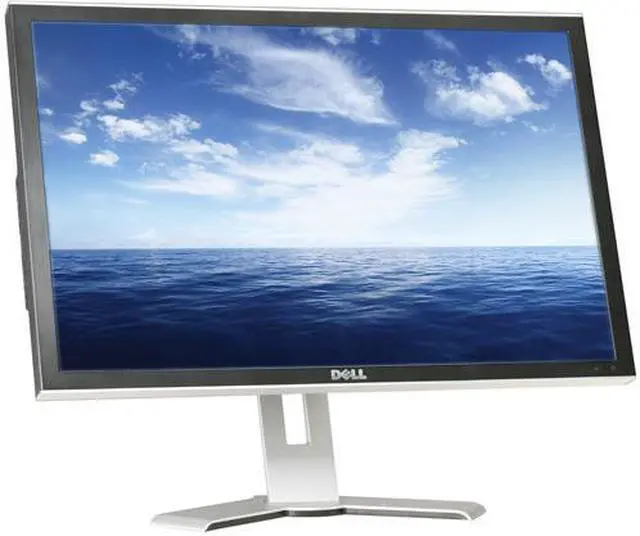 Alt view image 3 of 5 - 8ms Height,Swivel Adjustable WideScreen LCD Monitor w/USB hub & Card Reader 300 cd/m2 1000:1