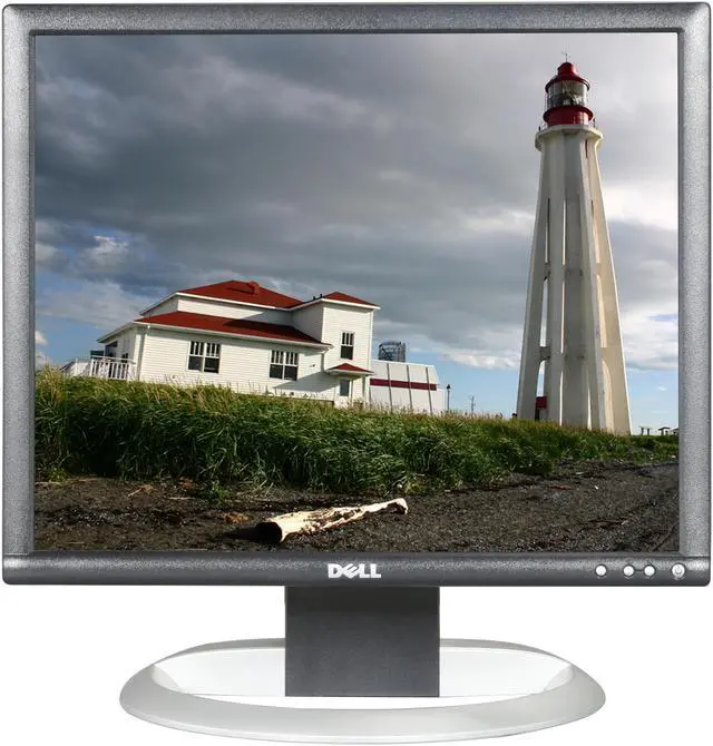 Alt view image 2 of 9 - Dell 1905FP Midnight Gray 19" 20ms LCD Monitor 250 cd/m2 800:1 STAND NOT INCLUDED 18 Months Warranty