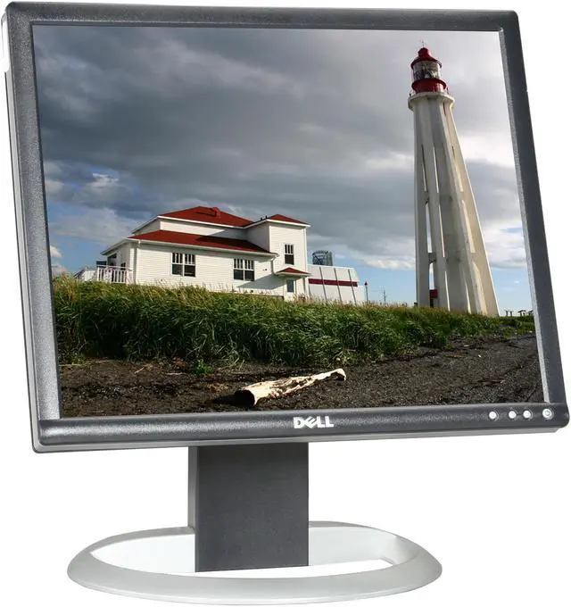 Alt view image 3 of 9 - Dell 1905FP Midnight Gray 19" 20ms LCD Monitor 250 cd/m2 800:1 STAND NOT INCLUDED 18 Months Warranty