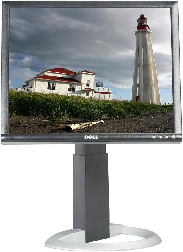 Alt view image 7 of 9 - Dell 1905FP Midnight Gray 19" 20ms LCD Monitor 250 cd/m2 800:1 STAND NOT INCLUDED 18 Months Warranty