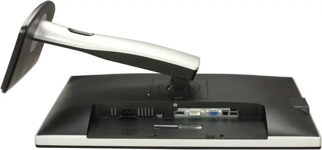 Alt view image 9 of 10 - Dell UltraSharp U2412M 24" Full HD 1920 x 1200 60Hz 8ms DisplayPort VGA DVI-D 4xUSB 2.0 Pivot Swivel Height Adjustable LED Backlit IPS Widescreen LCD Monitor