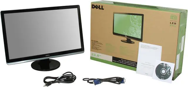 Alt view image 8 of 8 - Dell ST2321L Black 23" 5ms HDMI LED Backlight Widescreen LCD Monitor 250 cd/m2 DC 7000000:1 (1000:1)